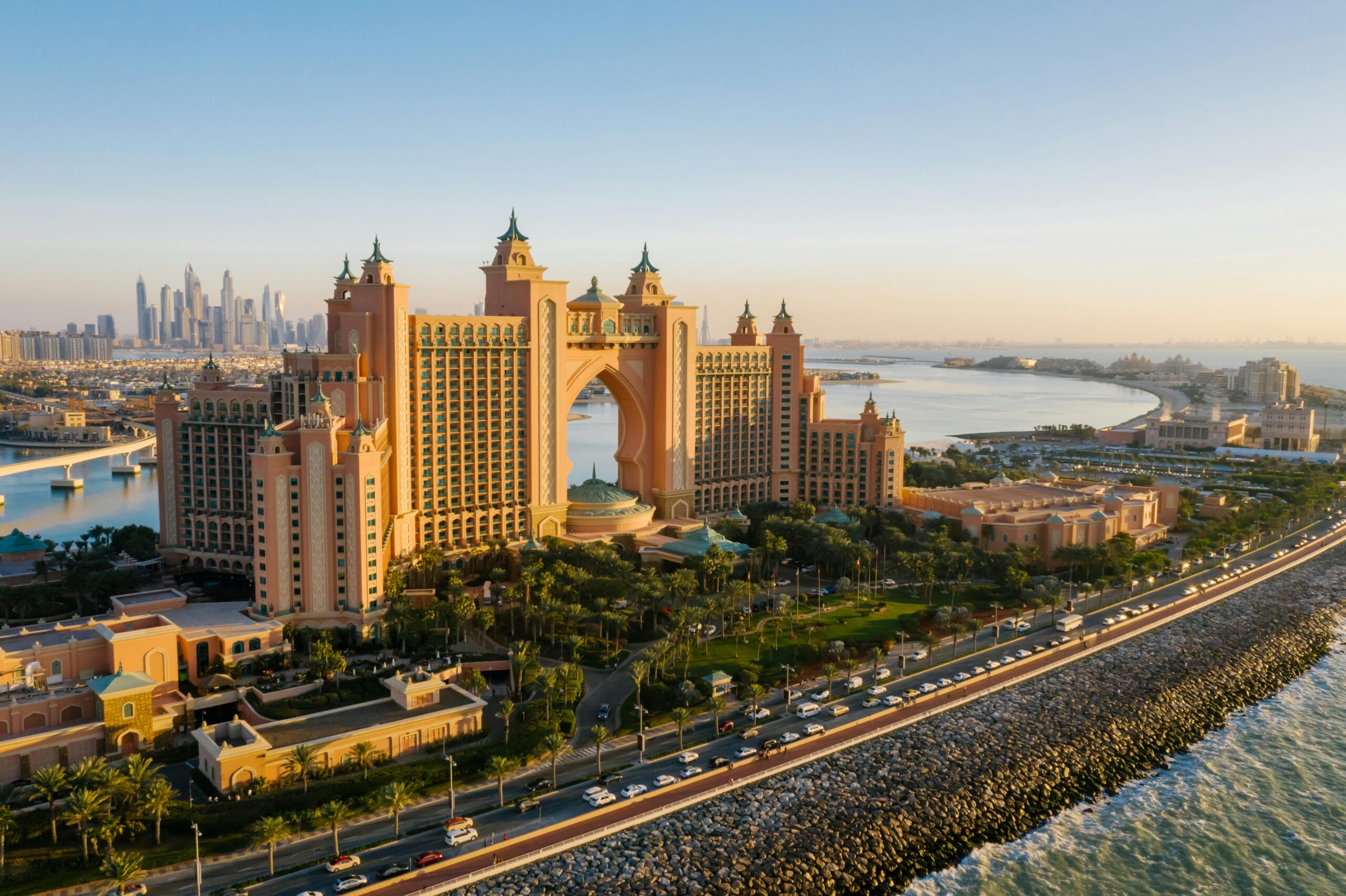 Modern Dubai cityscape